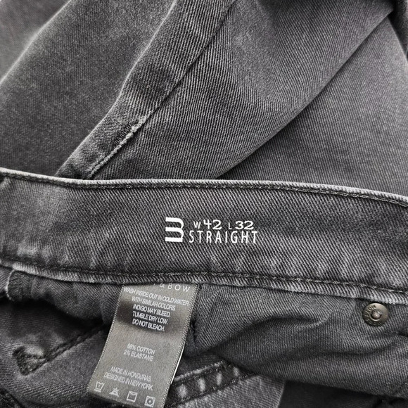 Mott & Bow Men's Straight Jeans Size 42 Gray - Picture 5 of 9